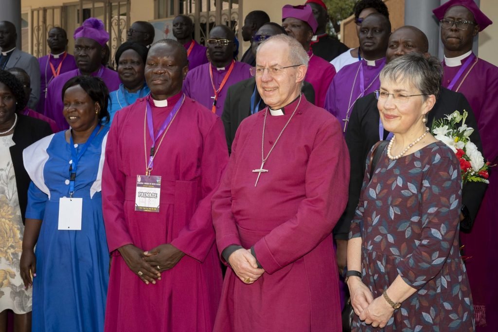 Welby arrives in South Sudan | Anglican Ink © 2026