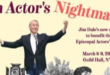 AN ACTOR’S NIGHTMARE starring Jim Dale — a fundraiser in aid of the Episcopal Actor’s Guild