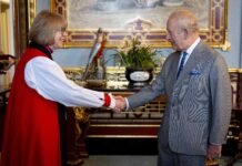 Archbishop of Canterbury makes oath to His Majesty The King