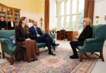 Archbishop of Canterbury welcomes Prince and Princess of Wales to Lambeth Palace