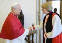 Archbishop of Canterbury meets and prays with Pope Leo XIV