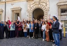 Mullally visits Sant’Egidio during her Rome visit