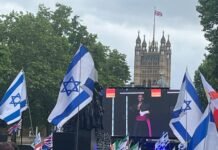 ‘Antisemitism is evil, it must be confronted wherever it appears’, Bishop Lusa tells rally