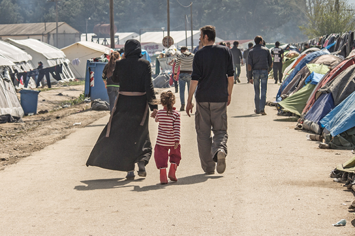 Refugee Camp in the Middle East