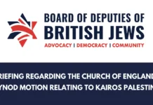 Board publishes briefing for General Synod members on the Kairos Palestine Motion