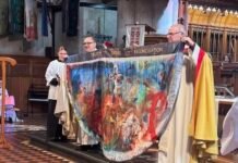 Farewell to the Anglican Aboriginal Bishop and a gift from Canterbury