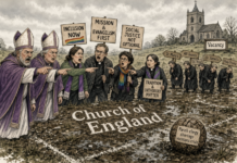 The Church of England still playing the man—not the ball